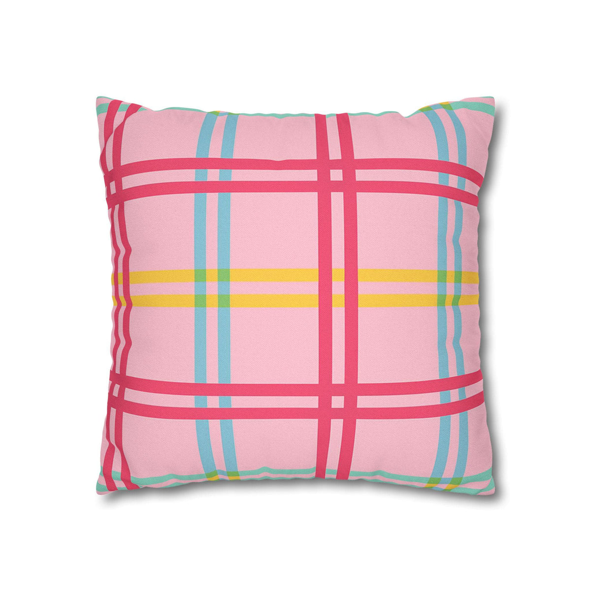 Bright Mahjong Square Pillowcase, Game Night Home Decor, Birthday Housewarming Gift, Southern Style Cushion Cover, Preppy Pillow Sham