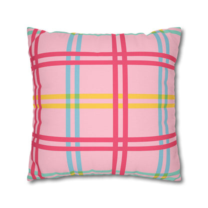 Bright Mahjong Square Pillowcase, Game Night Home Decor, Birthday Housewarming Gift, Southern Style Cushion Cover, Preppy Pillow Sham