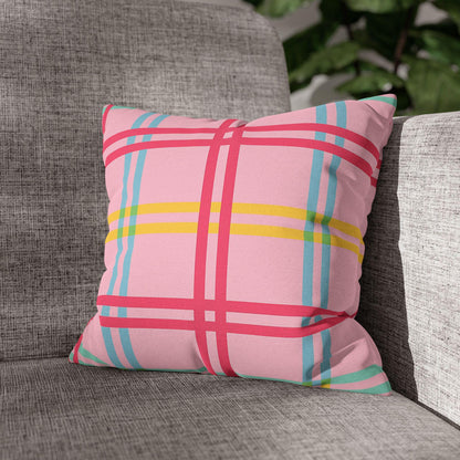 Bright Mahjong Square Pillowcase, Game Night Home Decor, Birthday Housewarming Gift, Southern Style Cushion Cover, Preppy Pillow Sham