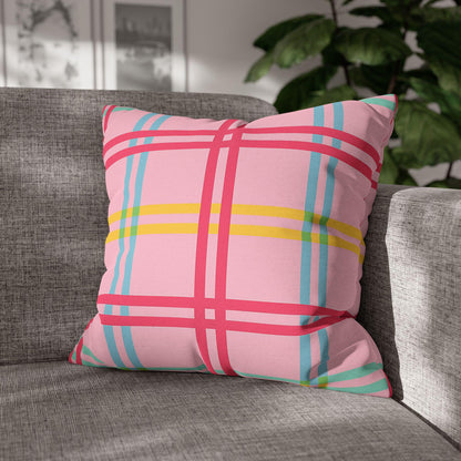 Bright Mahjong Square Pillowcase, Game Night Home Decor, Birthday Housewarming Gift, Southern Style Cushion Cover, Preppy Pillow Sham