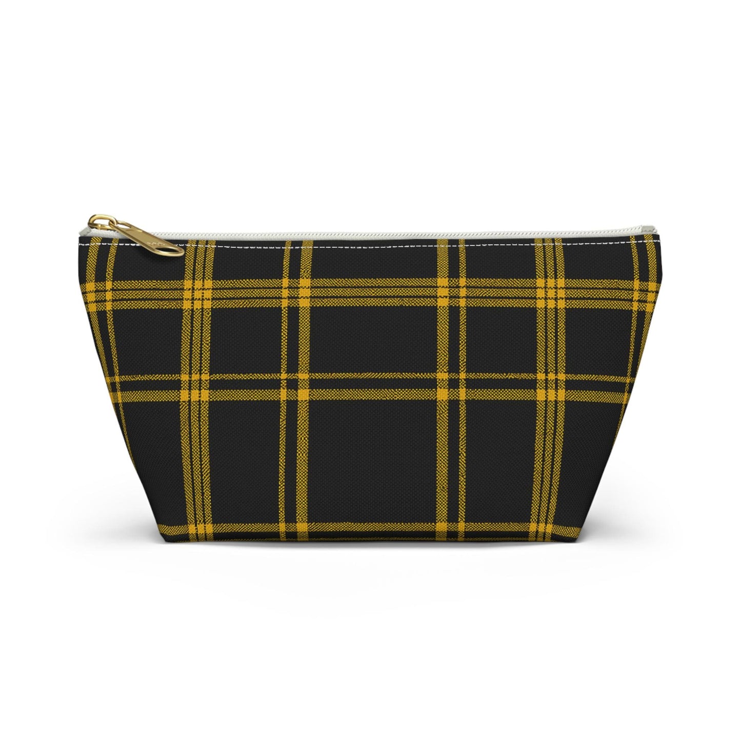 Plaid Accessory Pouch - School Team Makeup Bag, Tailgate Pouch, Preppy School Pride Gift, Travel Pouch, Gift for Friend