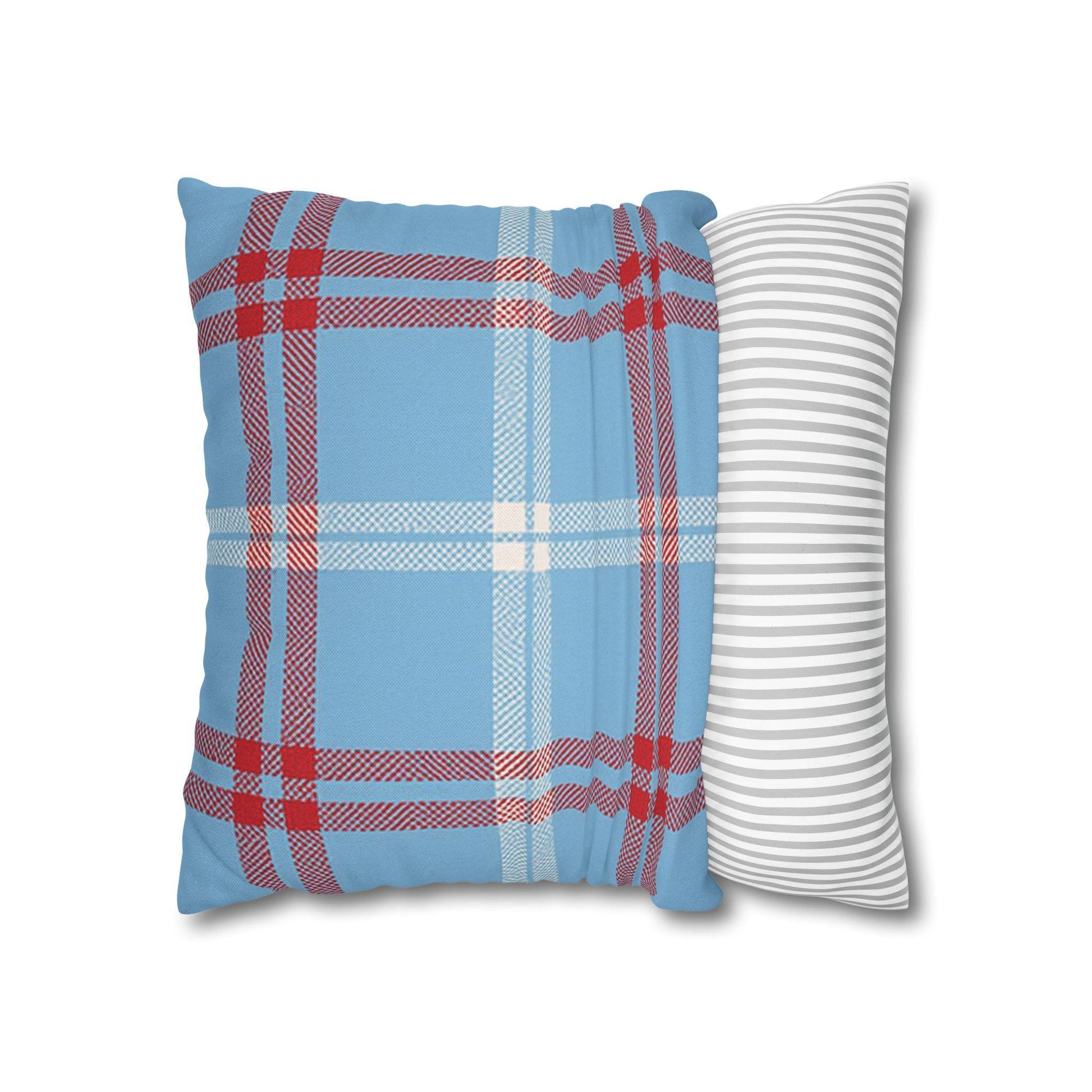 School Plaid Pillowcase, Team Pride, Grand Slam Throw Pillow, Baseball Fan Gift, Housewarming Present