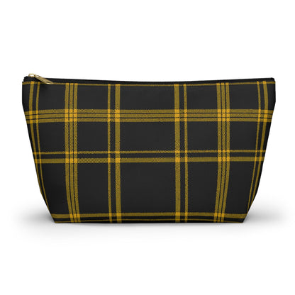 Plaid Accessory Pouch - School Team Makeup Bag, Tailgate Pouch, Preppy School Pride Gift, Travel Pouch, Gift for Friend
