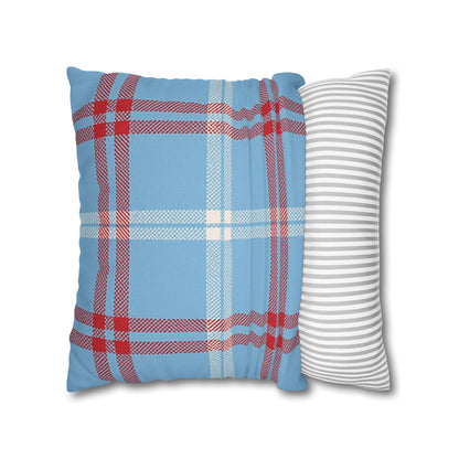 School Plaid Pillowcase, Team Pride, Grand Slam Throw Pillow, Baseball Fan Gift, Housewarming Present