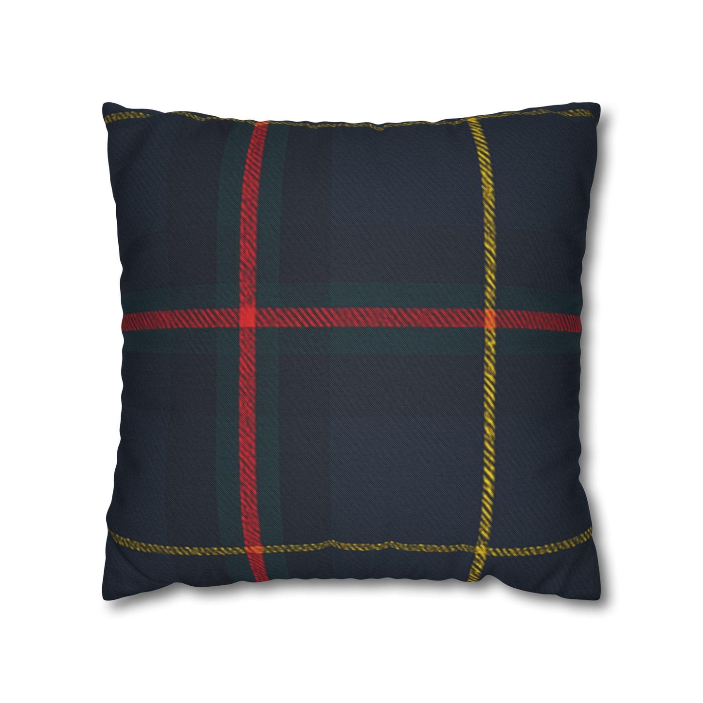 Plaid Pillowcase, Decorative Pillow Cover, Preppy Home Decor, Square Cushion Case, Tartan Print Throw Pillow Sham
