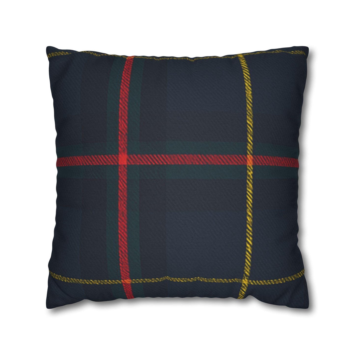 Plaid Pillowcase, Decorative Pillow Cover, Preppy Home Decor, Square Cushion Case, Tartan Print Throw Pillow Sham