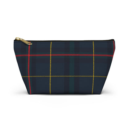 Plaid Accessory Pouch, Make-up Bag, School Supplies Case, Weekend Trip Essential Carryall