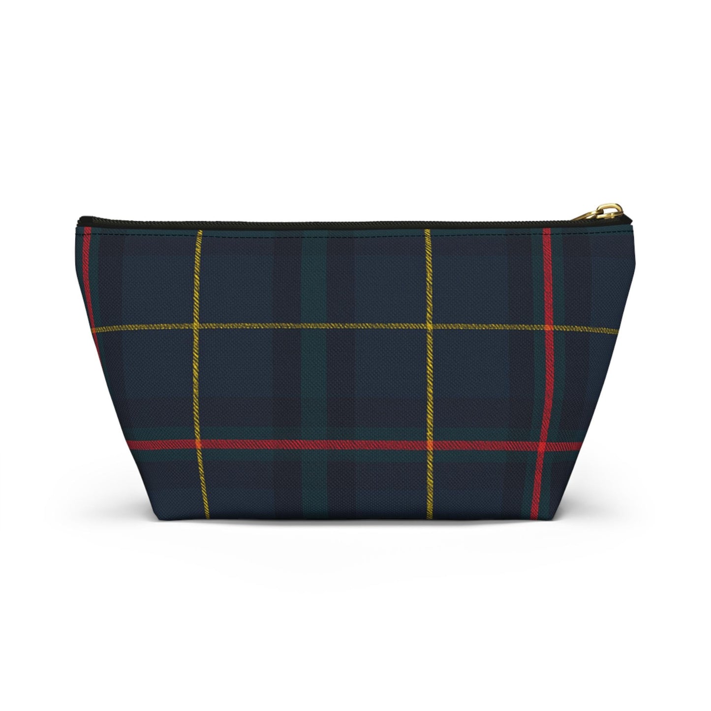 Plaid Accessory Pouch, Make-up Bag, School Supplies Case, Weekend Trip Essential Carryall