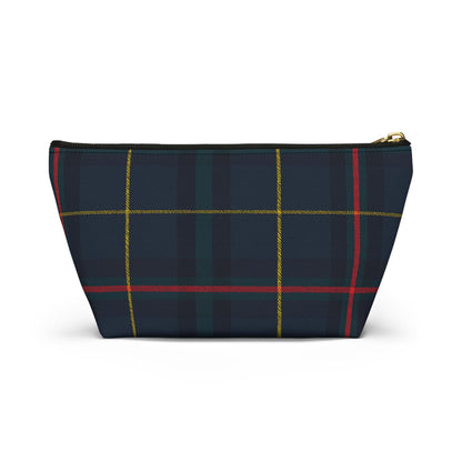 Plaid Accessory Pouch, Make-up Bag, School Supplies Case, Weekend Trip Essential Carryall