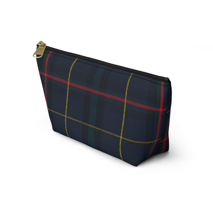 Plaid Accessory Pouch, Make-up Bag, School Supplies Case, Weekend Trip Essential Carryall