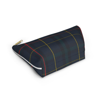 Plaid Accessory Pouch, Make-up Bag, School Supplies Case, Weekend Trip Essential Carryall