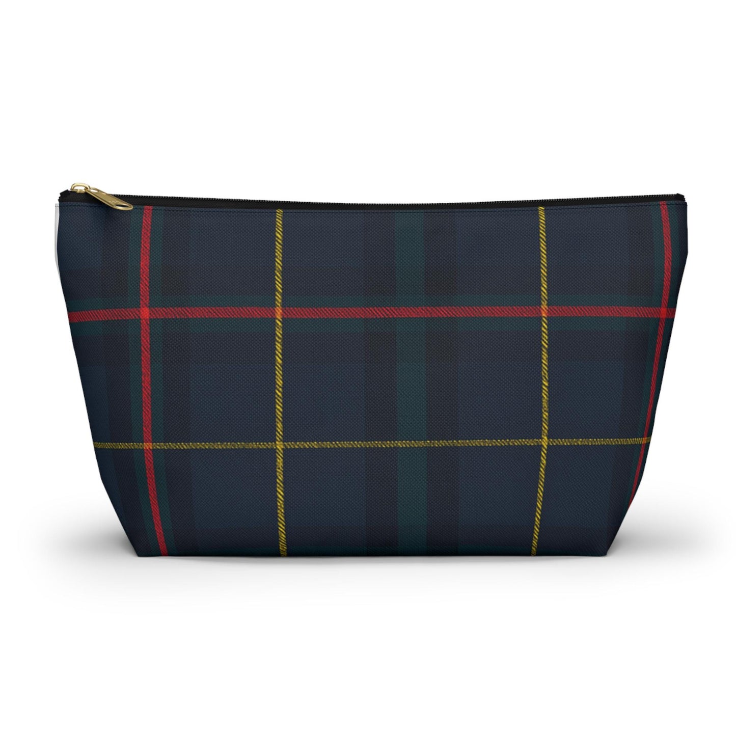 Plaid Accessory Pouch, Make-up Bag, School Supplies Case, Weekend Trip Essential Carryall