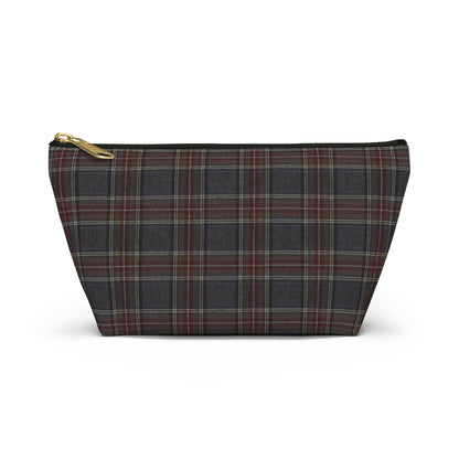 Plaid Accessory Pouch, Make-up Bag, School Supplies Case, Weekend Trip Essential Carryall