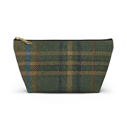 Plaid Accessory Pouch, Make-up Bag, School Supplies Case, Weekend Trip Essential Carryall