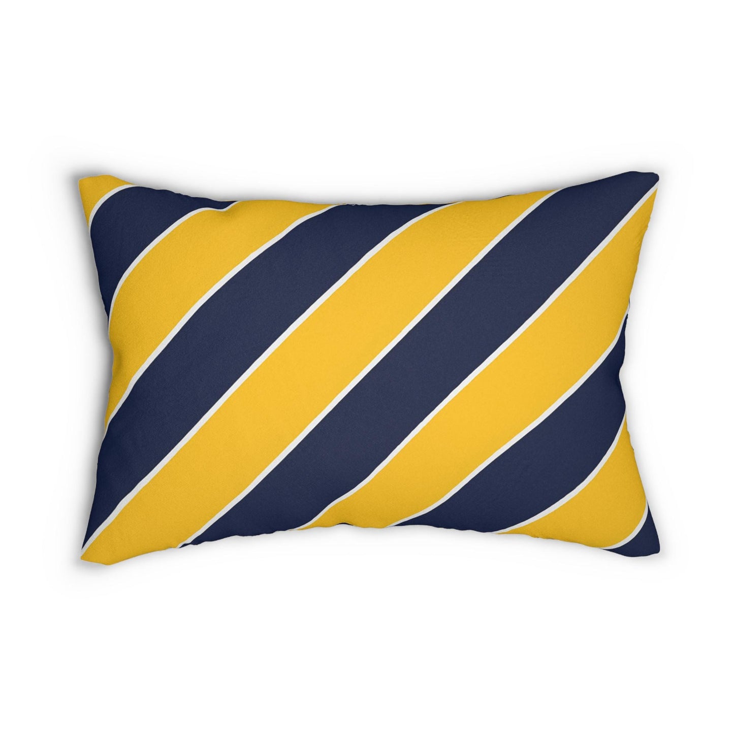 School League Spun Polyester Lumbar Pillow - Office and Home Decor, Throw Pillow, Family Home Decor, School Pride, Classic Prep Style