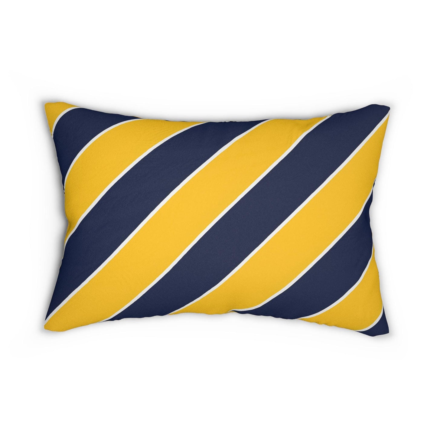 School League Spun Polyester Lumbar Pillow - Office and Home Decor, Throw Pillow, Family Home Decor, School Pride, Classic Prep Style