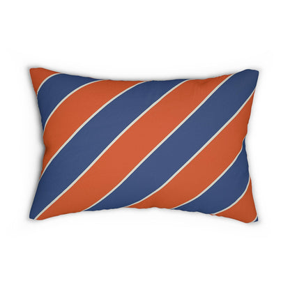 School League Spun Polyester Lumbar Pillow - Office and Home Decor, Throw Pillow, Family Home Decor, School Pride, Classic Prep Style