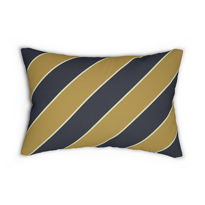 School League Spun Polyester Lumbar Pillow - Office and Home Decor, Throw Pillow, Family Home Decor, School Pride, Classic Prep Style