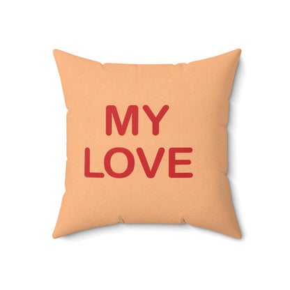 My Love Valentines Day throw pillow