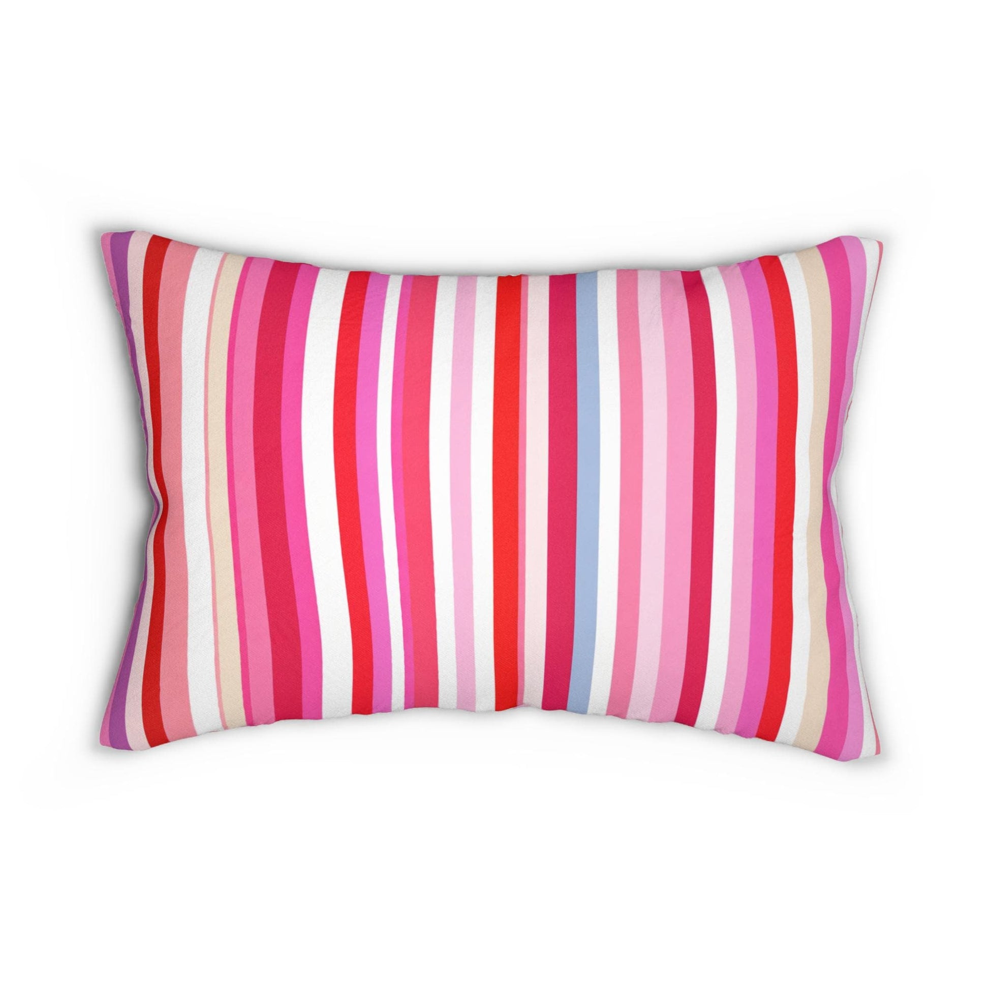 Barcode of Love lumbar pillow | Valentine heart barcode design