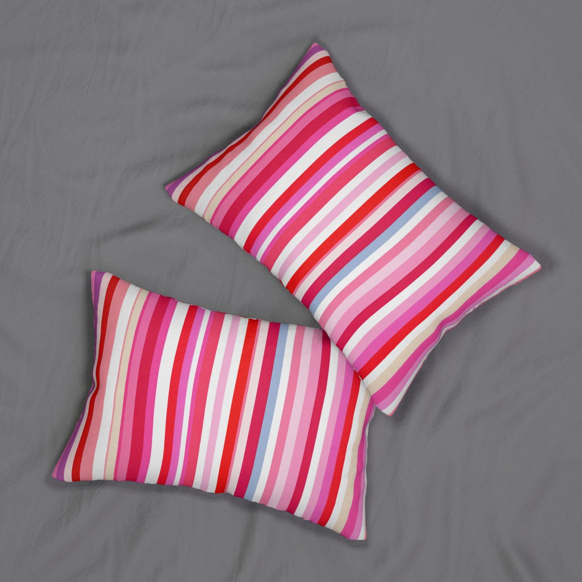 Barcode of Love lumbar pillow | Valentine heart barcode design