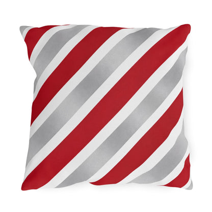 Team Stripe school Pride Outdoor Pillows | School Spirit Throw Pillow, Dorm Decor