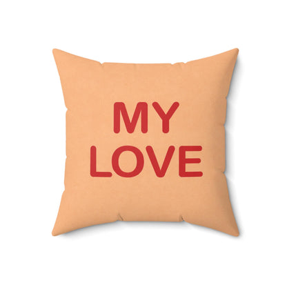 My Love Valentines Day throw pillow
