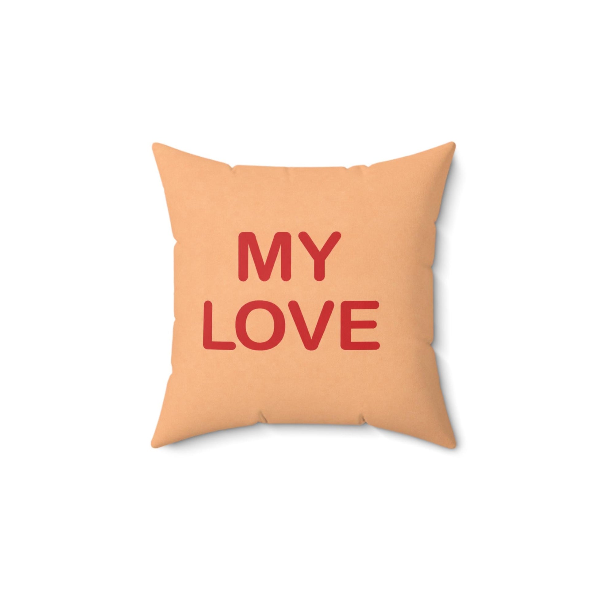 My Love Valentines Day throw pillow