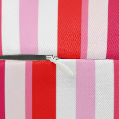 Barcode of Love lumbar pillow | Valentine heart barcode design