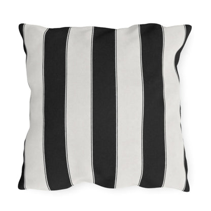 Cabana Stripe Poolside Resort Pillow | Outdoor Pillows | Coastal Patio Cushion