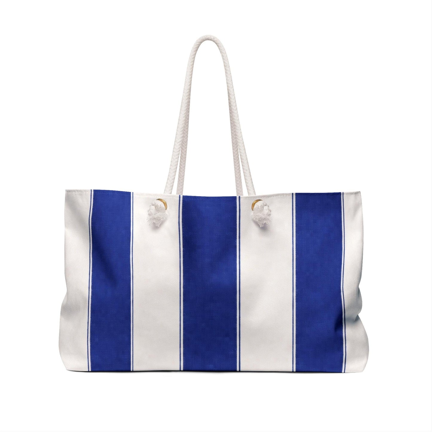 Cabana Poolside Stripe Resort Weekender Bag | Beach Tote for Towels, Makeup, Phone & Magazines