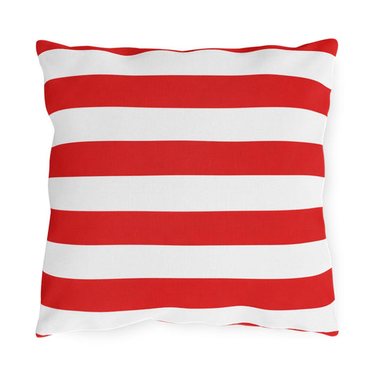 Betsy Ross 13-Star Flag Outdoor Pillow | Patriotic Americana Poolside Throw