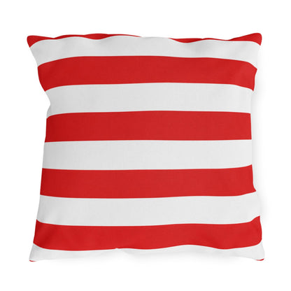 Betsy Ross 13-Star Flag Outdoor Pillow | Patriotic Americana Poolside Throw