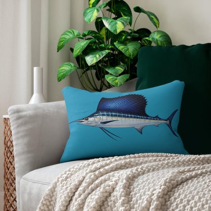 Custom Catch & Release Fishing Pillow personalized angler keepsake | custom name, species, date