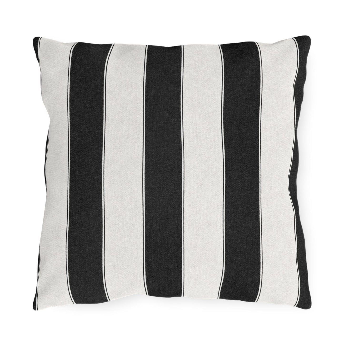 Cabana Stripe Poolside Resort Pillow | Outdoor Pillows | Coastal Patio Cushion