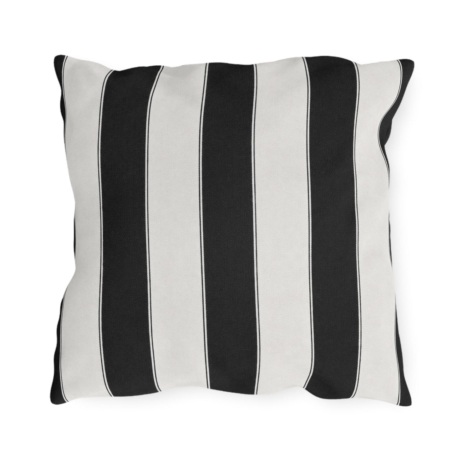 Cabana Stripe Poolside Resort Pillow | Outdoor Pillows | Coastal Patio Cushion