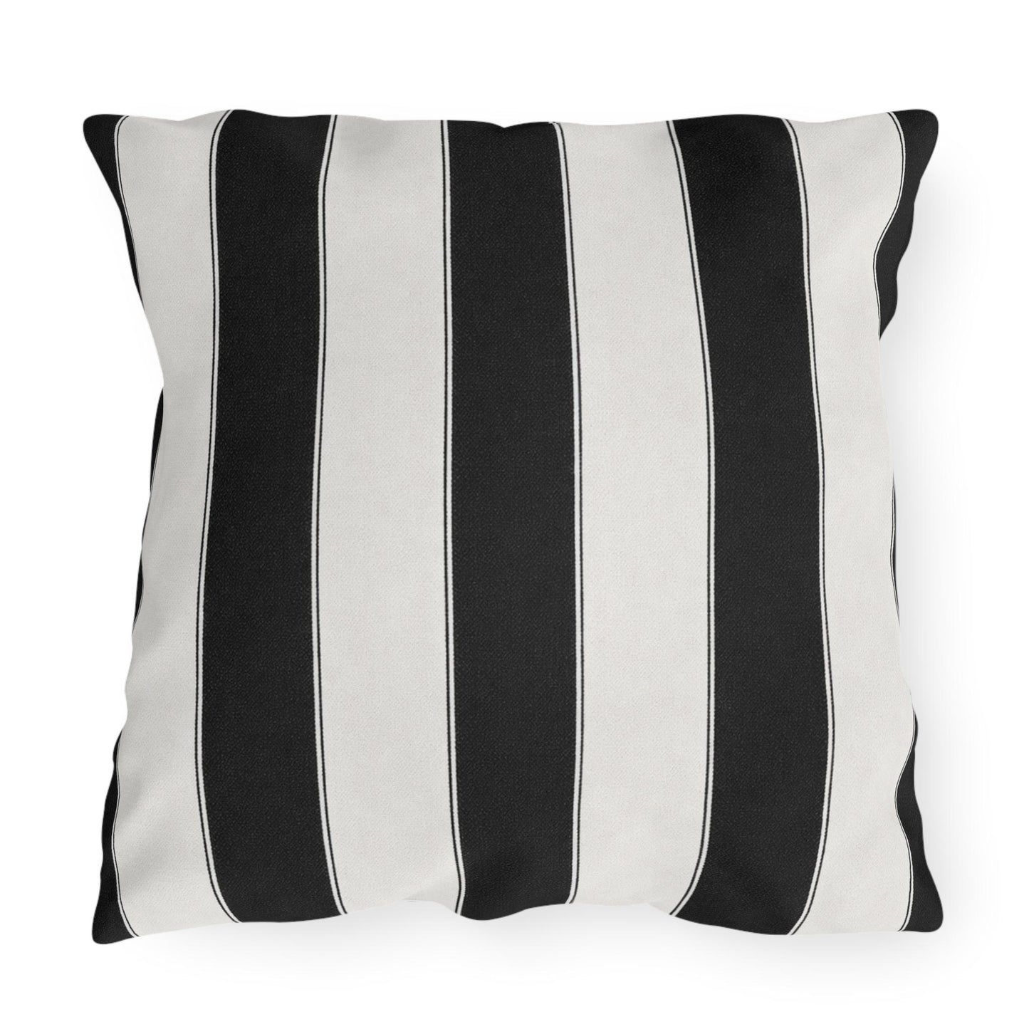 Cabana Stripe Poolside Resort Pillow | Outdoor Pillows | Coastal Patio Cushion