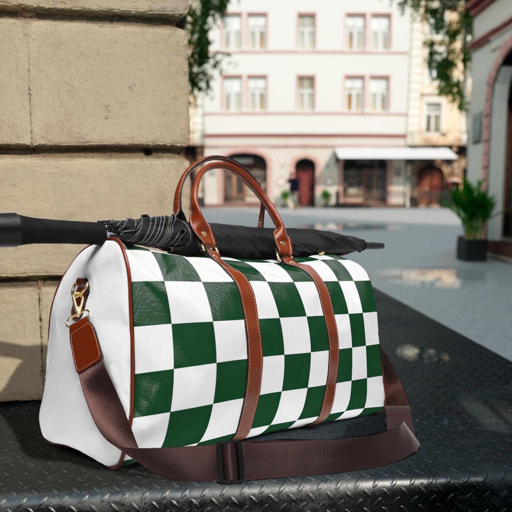 Golf Pin Flag Weekend Bag | Travel Duffle, Waterproof Golf Weekend Bag
