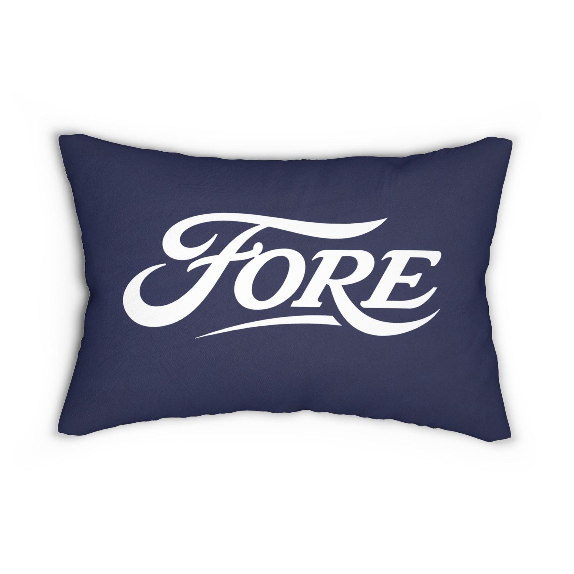 Fore Golfing lumbar pillow | Golf Decor, Golf Lover Accent Pillow