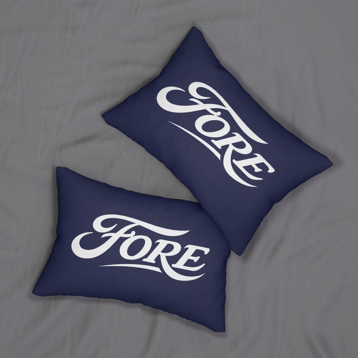 Fore Golfing lumbar pillow | Golf Decor, Golf Lover Accent Pillow