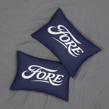 Fore Golfing lumbar pillow | Golf Decor, Golf Lover Accent Pillow