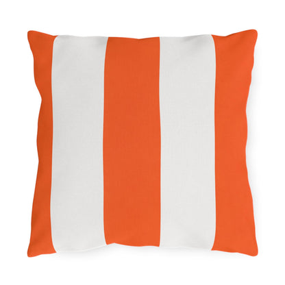 Cabana Yellow Orange Poolside Resort Pillow | Outdoor Pillows | Coastal Patio Cushion