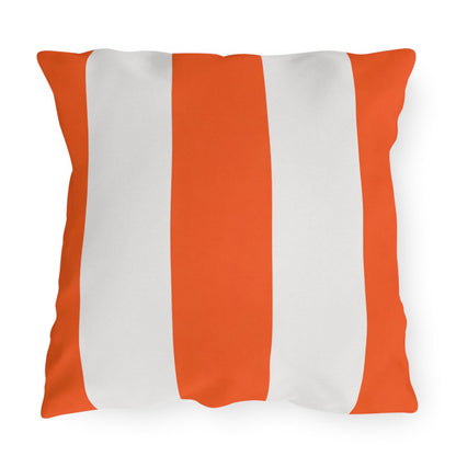 Cabana Yellow Orange Poolside Resort Pillow | Outdoor Pillows | Coastal Patio Cushion