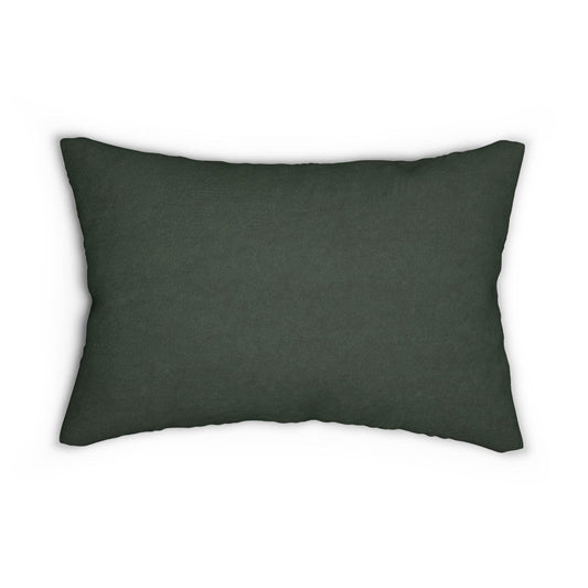 Lake Rules lumbar pillow | 14x20 lake house decor, cabin throw pillow
