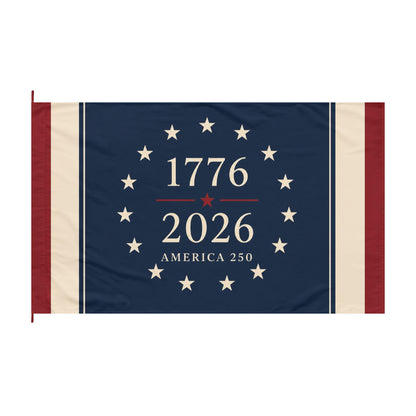 USA 250 Years Patriotic Double-Sided Flag | 250th Anniversary
