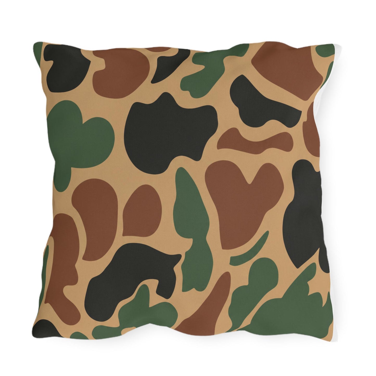 Camouflage Old School Outdoor Pillows | Throw Pillow, Made in USA