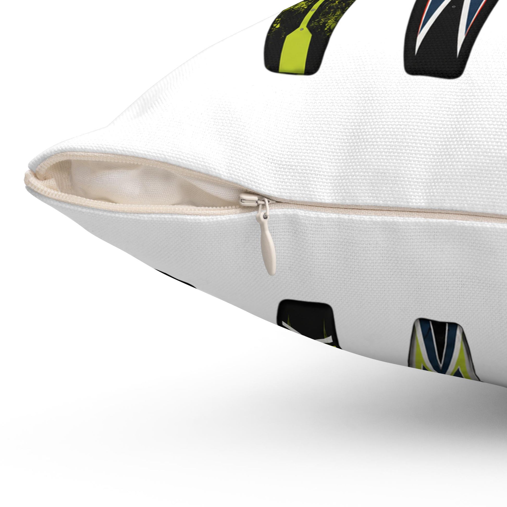 Water Ski Lake House Pillow | Modern Ski Cabin Decor, Nautical Watersports Throw