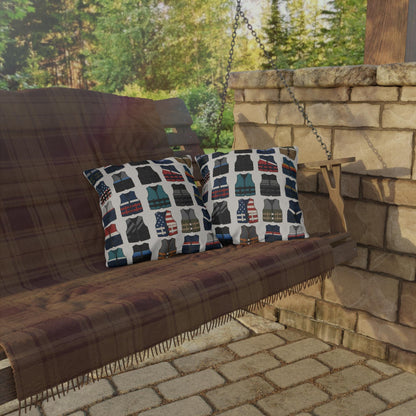 Vintage Water Ski Vest Pillow Outdoor Pillows | Lake Life Decor