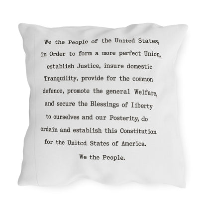 America 250 Patriotic Throw Pillow | Outdoor Pillows