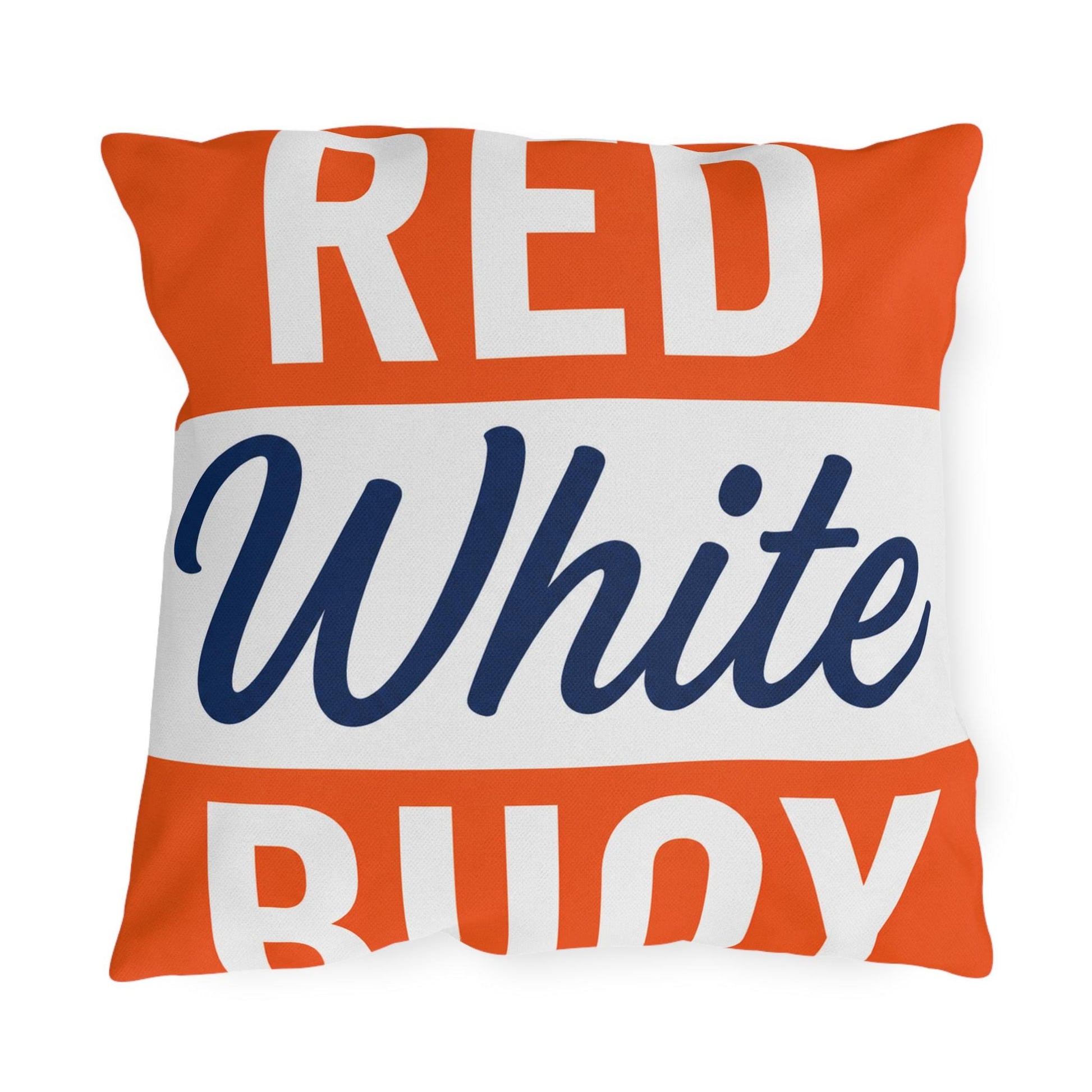 Slow No Wake Buoy Nautical Throw Pillow Outdoor Pillows | Lake House Decor | Made in USA